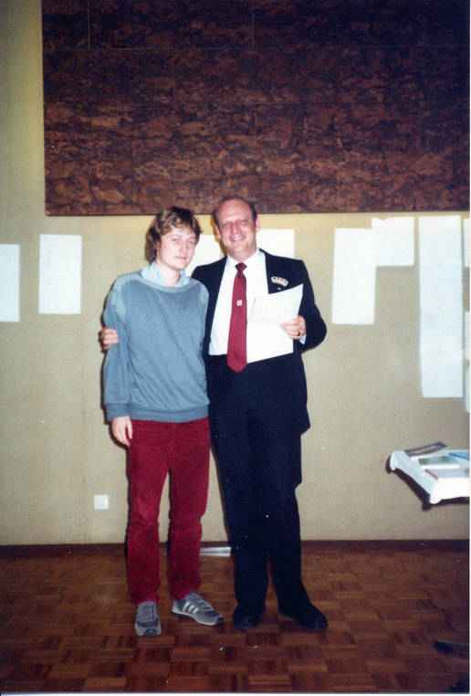 Pi und ich in Wildungen 1984